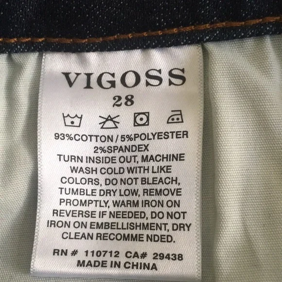 VIGOSS Marley Flare Jeans size 28 - Picture 5 of 9